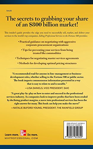 Selling Professional Services to the Fortune 500: How to Win