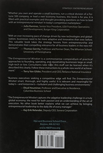 The Entrepreneurial Mindset: Strategies for Continuously Creating Opportunity in an Age of Uncertainty
