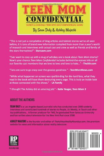 Teen Mom Confidential: Secrets & Scandals From MTV's Most Controversial Shows