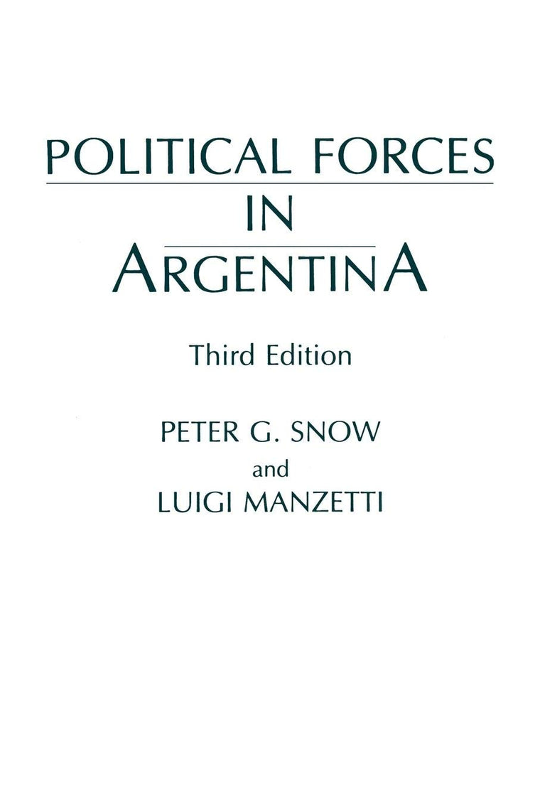Political Forces in Argentina