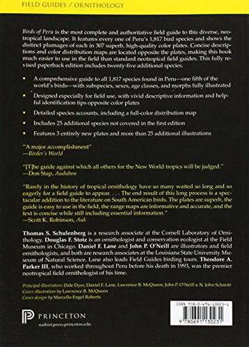 Birds of Peru: Revised and Updated Edition (Princeton Field Guides)