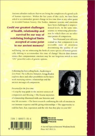 Walking between the Worlds: the Science of Compassion — back cover