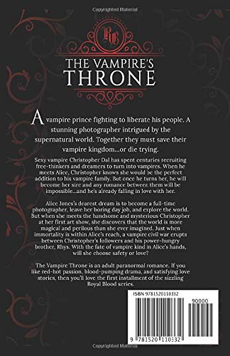 The Vampires Throne: A Paranormal Romance (Royal Blood)