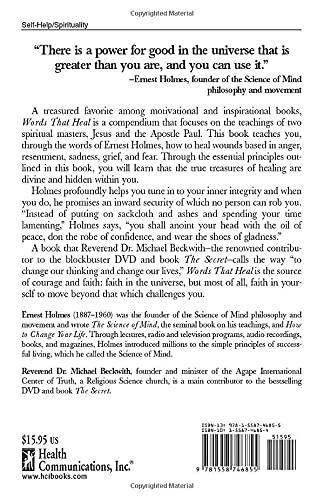 Words that Heal Today: An Inspirational, Life-Changing Classic from the Ernest Holmes Library