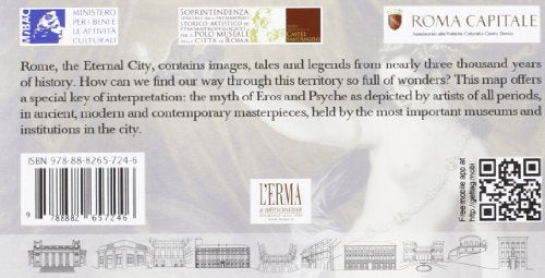 Eros and Psyche in Rome: Storyboard of the Myth and City Map (Italian Edition)