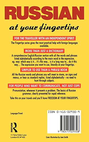 Russian at your Fingertips (The Fingertips Series)