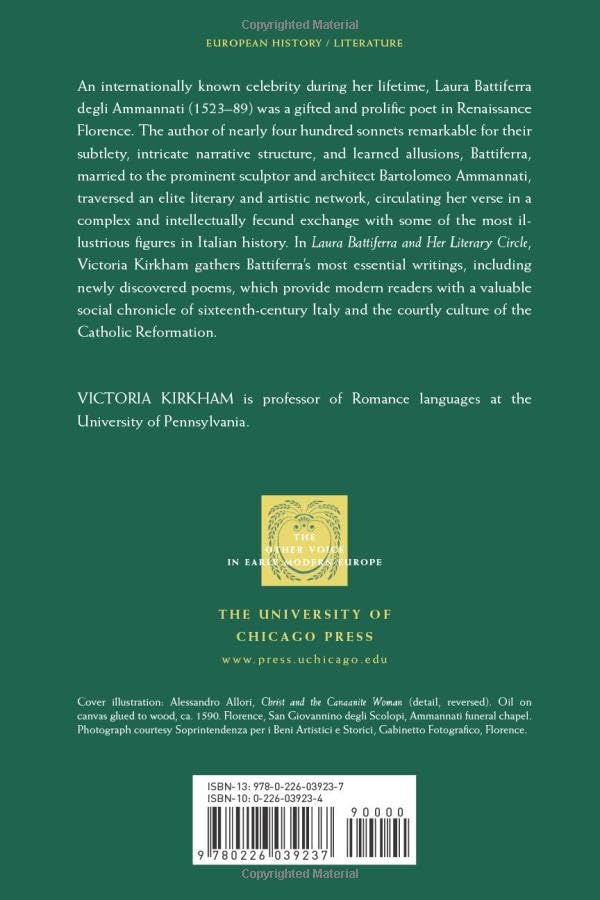 Laura Battiferra and Her Literary Circle: An Anthology: A Bilingual Edition (The Other Voice in Early Modern Europe)