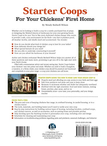 Starter Coops: For Your Chickens' First Home (CompanionHouse Books) — back cover