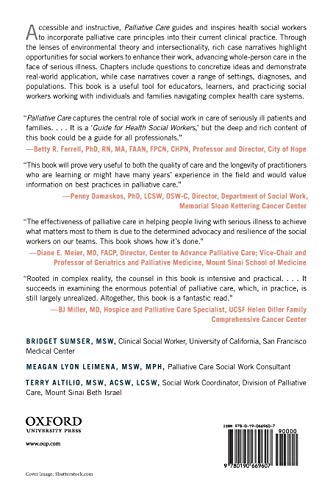 Palliative Care: A Guide for Health Social Workers
