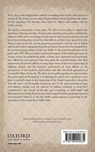 The Army in Cromwellian England, 1649-1660
