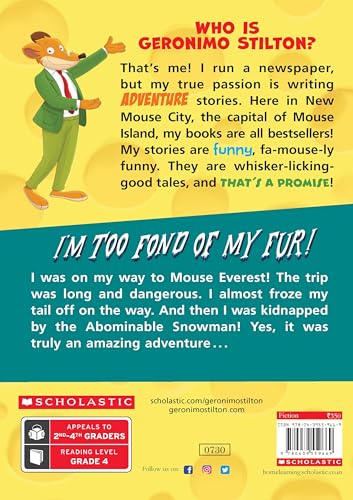 I'm Too Fond of My Fur! (Geronimo Stilton #4)