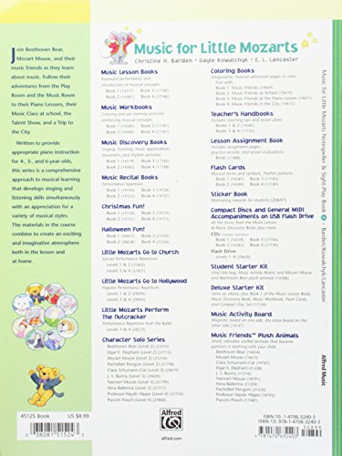 Music for Little Mozarts Notespeller & Sight-Play Book, Bk 2: Written Activities and Playing Examples to Reinforce Note-Reading (Music for Little Mozarts, Bk 2)