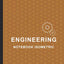 Engineering Notebook Isometric: 1/4 Inch Equilateral Triangle Isometric Notebook/Isometric Graph Paper Notebook 200 Pages Letter Size