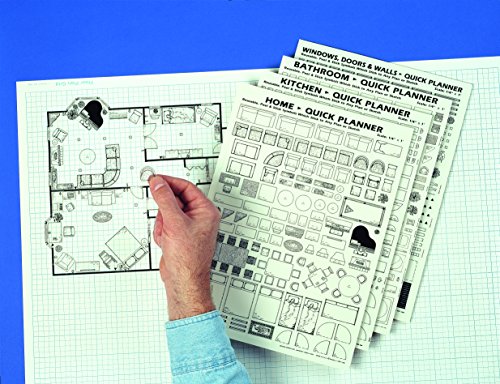 Home Quick Planner: Reusable, Peel & Stick Furniture & Archi