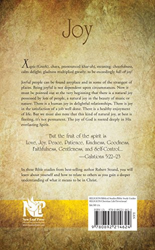 Joy (Nine Fruits of the Spirit)