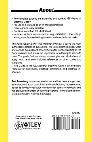 Guide to the 1993 National Electrical Code (AUDEL GUIDE TO THE NATIONAL ELECTRICAL CODE)
