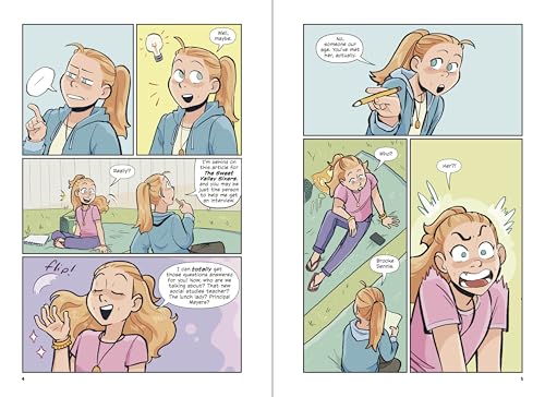 Sweet Valley Twins: The New Girl: (A Graphic Novel) (Sweet Valley Twins Graphic Novels)