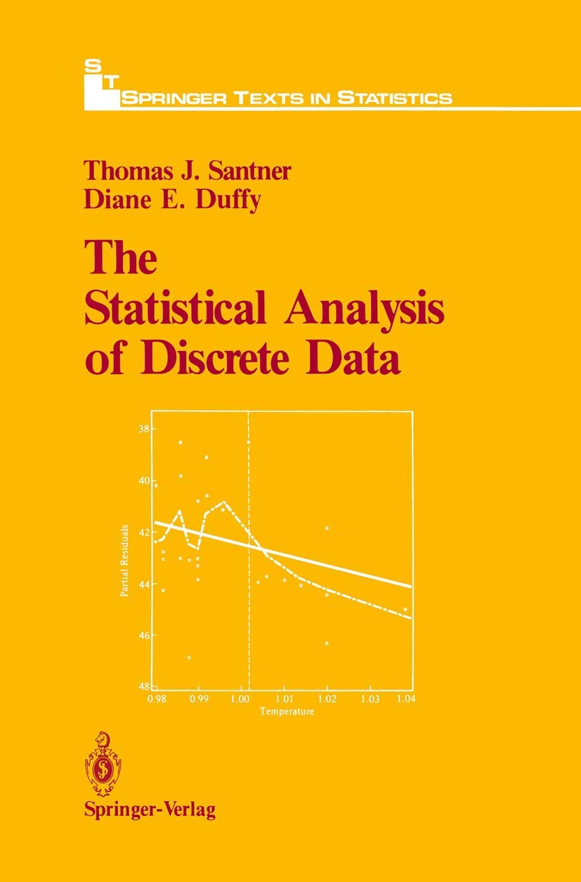 The Statistical Analysis of Discrete Data (Springer Texts in Statistics)