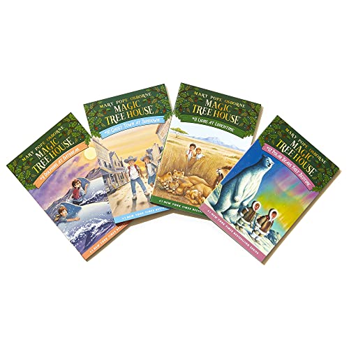 Magic Tree House Boxed Set, Books 9-12: Dolphins at Daybreak