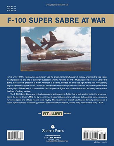 F-100 Super Sabre at War — back cover