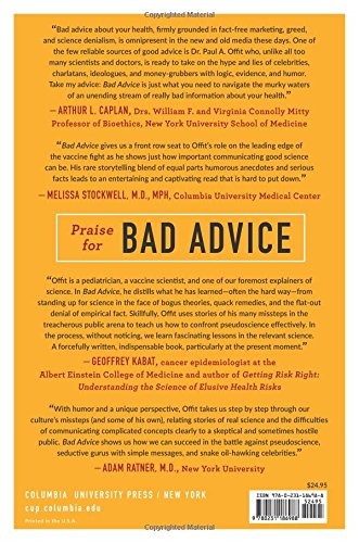 Bad Advice: Or Why Celebrities, Politicians, and Activists Aren't Your Best Source of Health Information