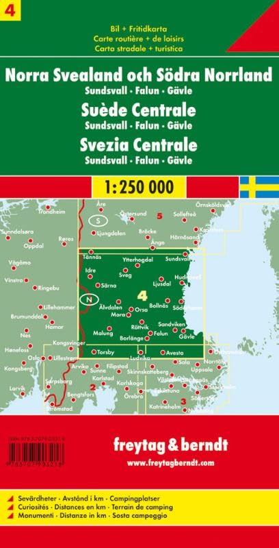 Sheet 4, Sweden Central/Sundsvall/Falun/Gavle
