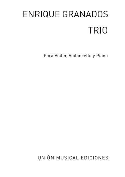 Trio Op. 50: Piano Trio