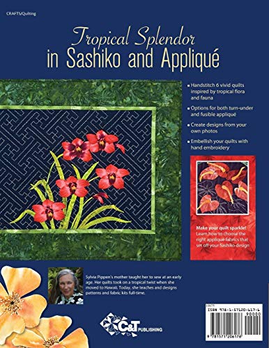 Paradise Stitched--Sashiko & Applique Quilts