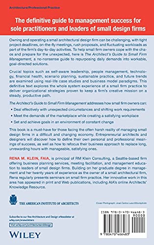 The Architect's Guide to Small Firm Management: Making Chaos Work for Your Small Firm