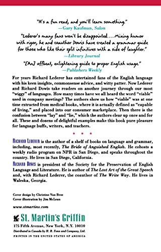 Sleeping Dogs Don't Lay: Practical Advice For The Grammatically Challenged
