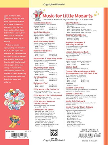 Music for Little Mozarts -- Rhythm Speller, Bk 1: Written Activities and Rhythm Patterns to Reinforce Rhythm-Reading (Music for Little Mozarts, Bk 1)