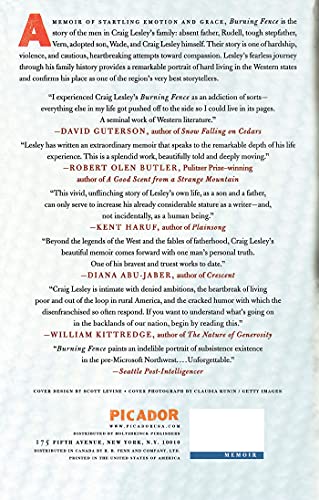 Burning Fence: A Western Memoir of Fatherhood