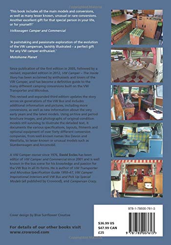 VW Camper - The Inside Story: A Guide to VW Camping Conversions and Interiors 1951-2012