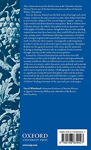Xenophon: Poroi (Revenue-Sources) (Clarendon Ancient History Series)
