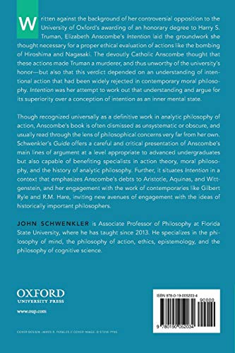 Anscombe's Intention: A Guide (Oxford Guides to Philosophy)