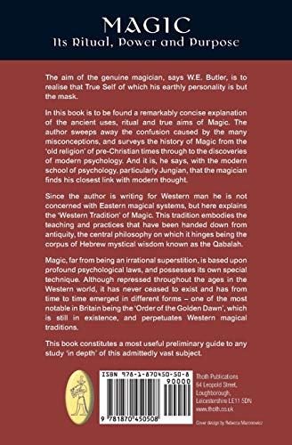 Magic, Its Ritual, Power And Purpose