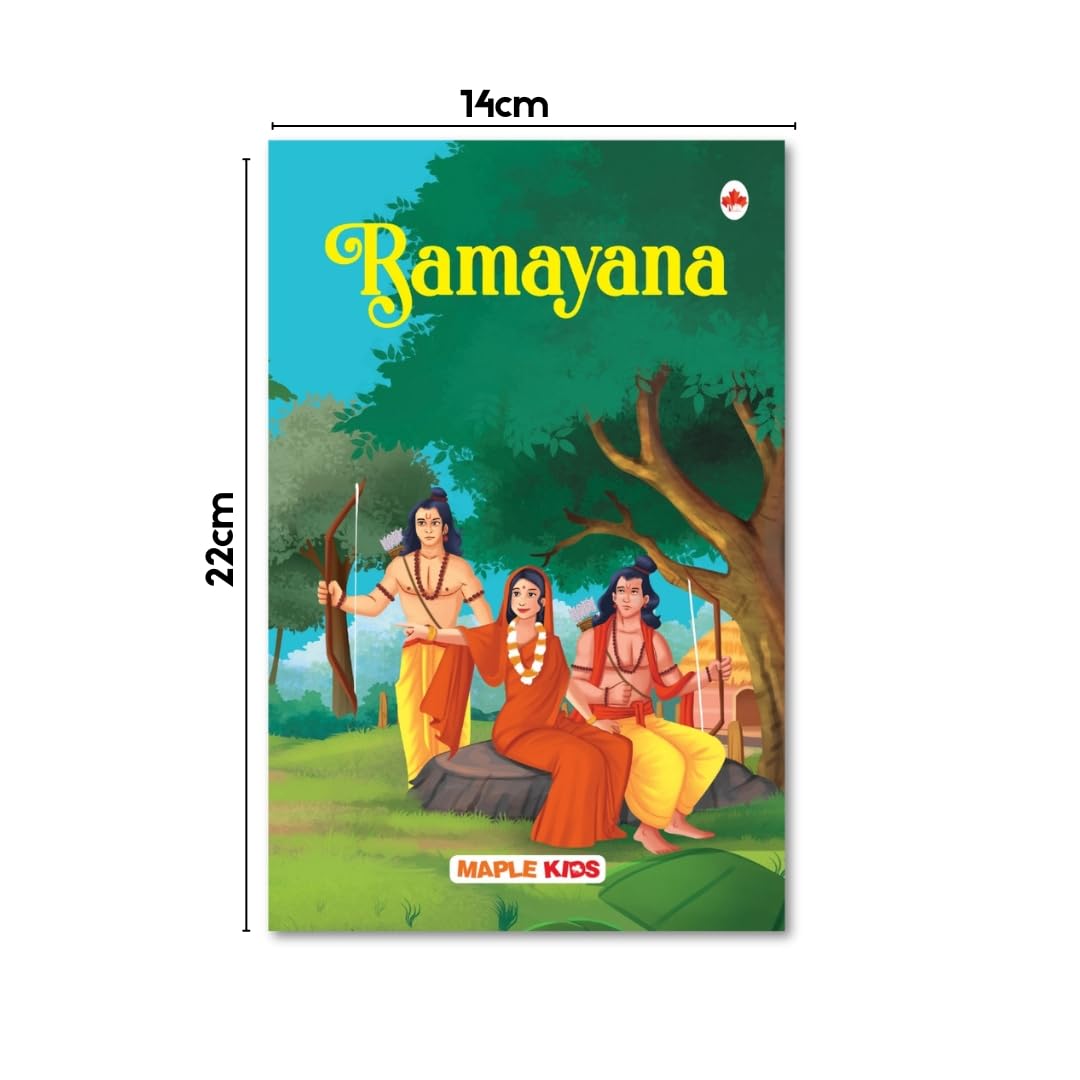 Inez My First Mythology Tale (Illustrated) (Set Of 5 Books) - Mahabharata, Krishna, Hanuman, Ganesha, Ramayana - Story Book For Kids - English Short Stories With Colourful Pictures - Read Aloud To Infants, Toddlers