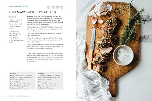 The Best 3-Ingredient Cookbook: 100 Fast and Easy Recipes for Everyone