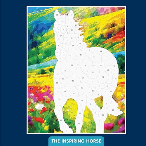 Pop Art Animals Sticker Mosaic Art: 10 Amazing Designs (Design Originals) Sticker by Number Designs for Kids or Adults including Tiger, Elephant, Giraffe, Cats, Dogs, and More, from Artist Dean Russo