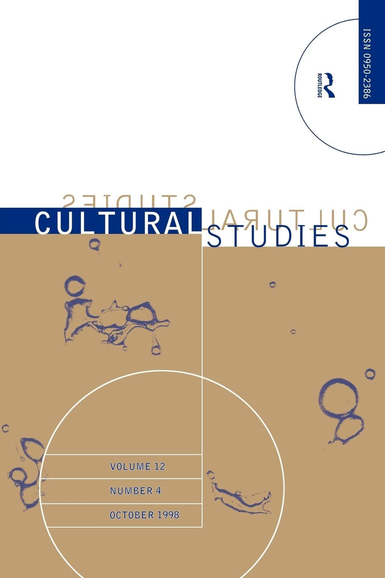 Cultural Studies - Vol. 12.4 (Cultural Studies, 4)