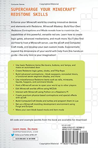 Minecraft Mastery: Build Your Own Redstone Contraptions and Mods