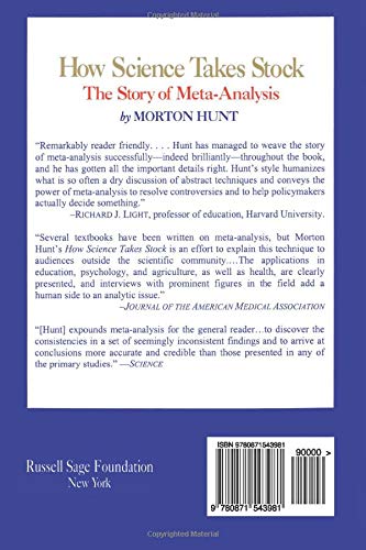 How Science Takes Stock: The Story of Meta-Analysis
