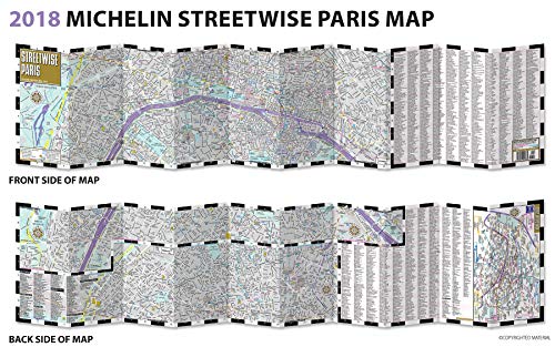 Streetwise Paris Map - Laminated City Center Street Map