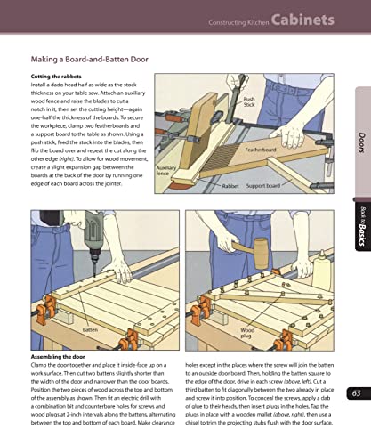 Constructing Kitchen Cabinets (Back to Basics): Straight Talk for Today's Woodworker