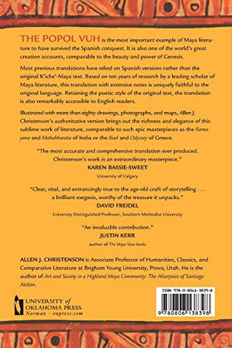 Popol Vuh: The Sacred Book of the Maya: The Great Classic of