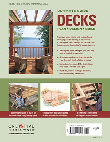 Ultimate Guide: Decks, 4th Edition: Plan, Design, Build (Creative Homeowner)