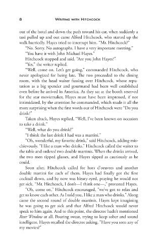 Writing with Hitchcock: The Collaboration of Alfred Hitchcock and John Michael Hayes