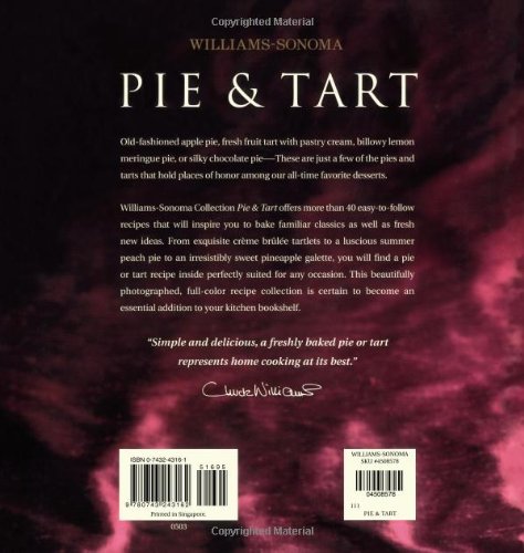 Williams-Sonoma Collection: Pie & Tart