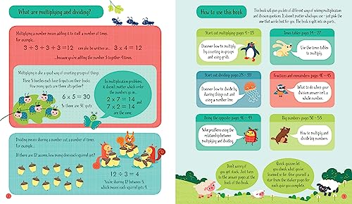 Multiplying and Dividing Activity Book (Maths Activity Books)