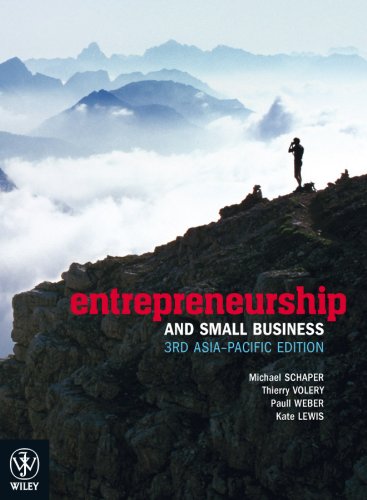 Entrepreneurship and Small Business